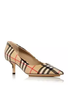 Женские туфли-лодочки на каблуке Aubri Kitten Burberry