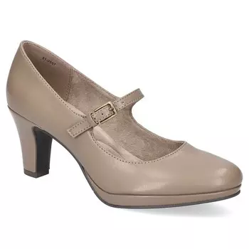 Женские туфли-лодочки на платформе Easy Street Zest Mary Jane, цвет Taupe