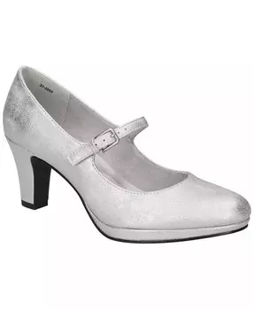 Женские туфли-лодочки на платформе Zest Easy Street, серебро