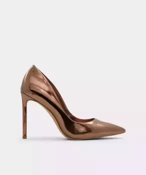 Женские туфли-лодочки на шпильке и остроконечном носке Aldo, золотой