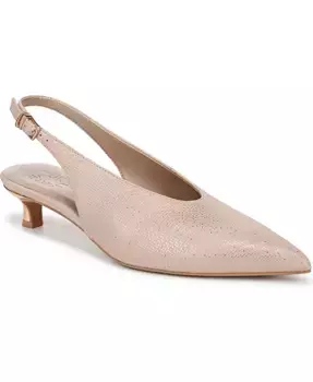 Женские туфли-лодочки Nicolette с острым носом и низким каблуком на ремешке Naturalizer, розовый