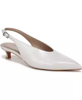 Женские туфли-лодочки Nicolette с острым носом и низким каблуком на ремешке Naturalizer, белый