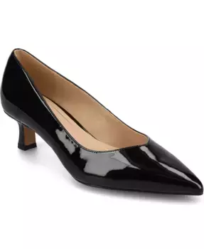 Женские туфли-лодочки Pammie с острым носом и небольшим каблуком Journee Collection, черный