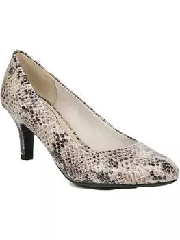 Женские туфли-лодочки Parigi с мягкой стелькой и миндалевидным носком LifeStride, цвет natural viper