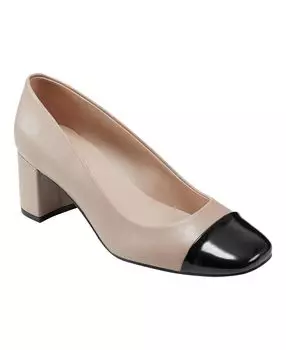 Женские туфли-лодочки ярких цветов на блочном каблуке с квадратным носком Bandolino