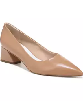 Женские туфли-лодочки Racer с острым носом и устойчивым каблуком Franco Sarto, коричневый/бежевый