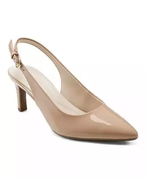 Женские туфли-лодочки Raveen на шпильке с открытой пяткой Easy Spirit, бежевый