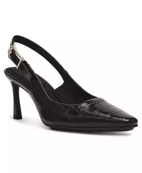 Женские туфли-лодочки Ritzy с коротким носком и пяткой на пятке Anne Klein, черный