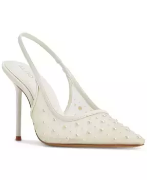 Женские туфли-лодочки с острым носком и пяткой на пятке из перламутра ALDO, белый
