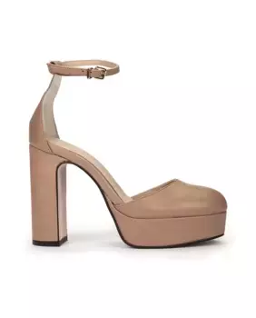 Женские туфли-лодочки с платформой Pedro Miralles, натуральный