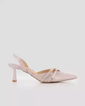 Женские туфли-лодочки с ремешком и пряжкой Blogger, бежевый