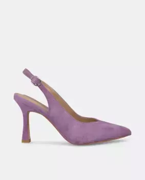 Женские туфли-лодочки с застежкой-пряжкой и острым носком Alma en Pena, пурпурный