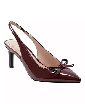 Женские туфли-лодочки Shane с открытой пяткой и острым носком Bandolino, красный