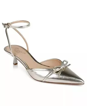 Женские туфли-лодочки Talasia на маленьком каблуке Jewel Badgley Mischka, бежевый