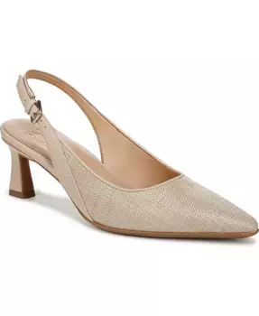 Женские туфли-лодочки Tansy Snip Toe с открытым мысом и ремешком на пятке Naturalizer, коричневый