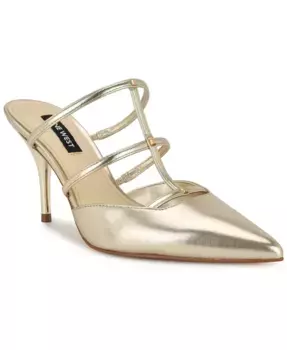 Женские туфли-лодочки Tianala на шпильке с ремешками Nine West, золотой