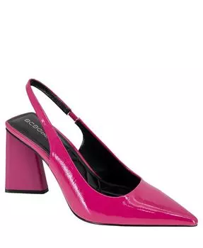 Женские туфли-лодочки Trina с ремешком на спине BCBGeneration, цвет Viva Pink Patent