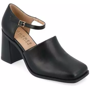 Женские туфли-лодочки Tru Comfort Foam Bobby с широкими каблуками из коллекции Journee, черный