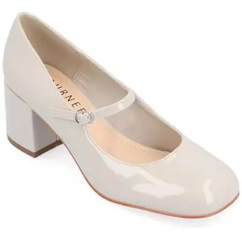 Женские туфли-лодочки Tru Comfort Foam Okenna из коллекции Journee с широкими каблуками Journee Collection, серый