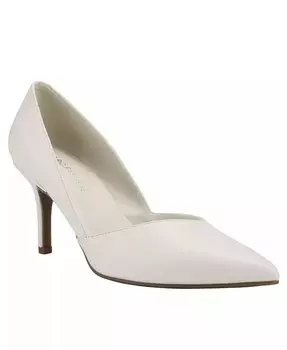 Женские туфли-лодочки Tuscany Slip On Stiletto Dress Marc Fisher, белый