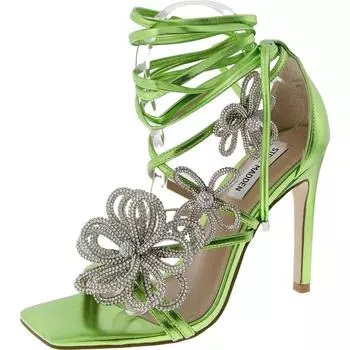 Женские туфли-лодочки Unleashed с ремешками на каблуках Steve Madden, цвет lime
