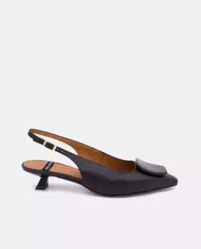 Женские туфли-лодочки Wauren на шпильке с черепаховой пряжкой ngel Alarcn, черный