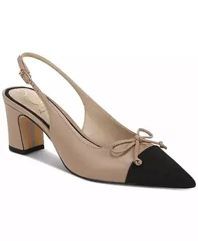 Женские туфли-лодочки Willette с открытой пяткой Sam Edelman, коричневый