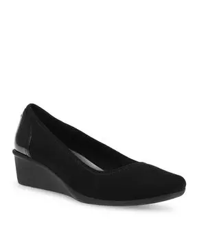 Женские туфли-лодочки Wisher Sport на танкетке Anne Klein, черный