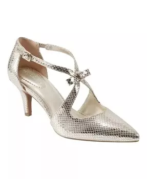 Женские туфли-лодочки Zeffer с бантом Bandolino, золото