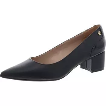 Женские туфли-лоферы Blakelyy с острым носком и блочным каблуком Giani Bernini, черный