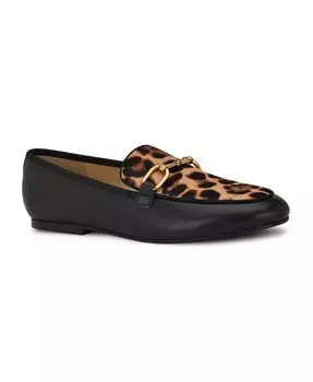 Женские туфли-лоферы Brayci Slip-On Round Toe Nine West, мультиколор