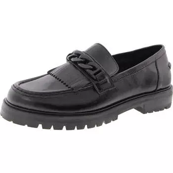 Женские туфли-лоферы с кисточками и искусственным каблуком Steve Madden, черный