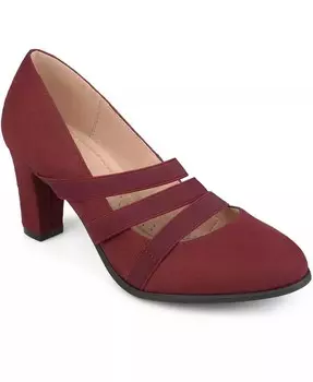 Женские туфли Loren на каблуках Journee Collection, фиолетовый