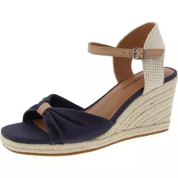 Женские туфли Macrimay на танкетке в смешанном стиле Lucky Brand, индиго