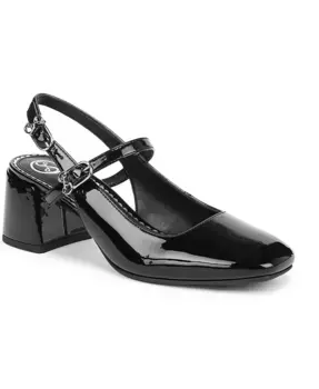 Женские туфли Mary Jane Grace на блочном каблуке с ремешком на щиколотке Sam and Libby, черный
