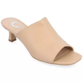 Женские туфли Mercerr Pump из коллекции Journee, цвет tan