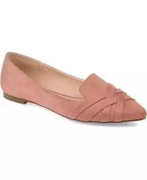 Женские туфли Mindee с острым носком Journee Collection, розовый