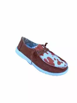 Женские туфли Mooma Slip On в бежевом цвете Gypsy Jazz