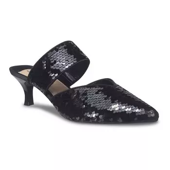 Женские туфли-мюли с пайетками Impo Emira, черный