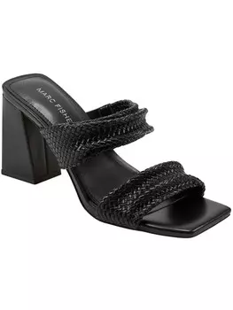 Женские туфли на блочном каблуке с квадратным носком из искусственной кожи Eloria Marc Fisher, черный