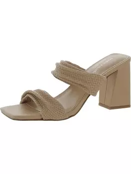 Женские туфли на блочном каблуке с квадратным носком из искусственной кожи Eloria Marc Fisher, цвет Light Natural