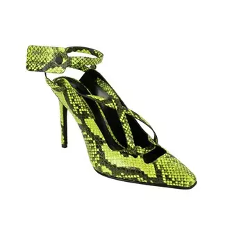 Женские туфли на «искривленном» каблуке — разноцветные OFF-WHITE c/o VIRGIL ABLOH, цвет Pattern