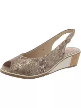 Женские туфли на каблуках Baise Slingback VANELi, цвет opal/snake/multi
