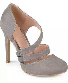 Женские туфли на каблуках Zeera Journee Collection, серый