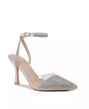 Женские туфли на каблуке BERNESS, серебряный