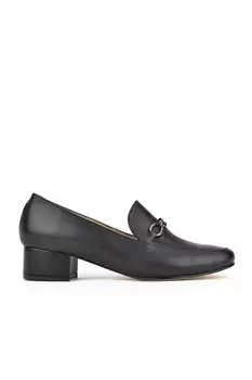 Женские туфли на каблуке из натуральной кожи 1331003Z1607 Черный Ziya Ayakkab