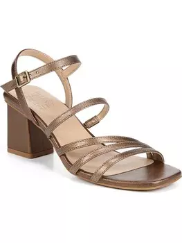 Женские туфли на каблуке Niko с ремешком на щиколотке Naturalizer, бронза