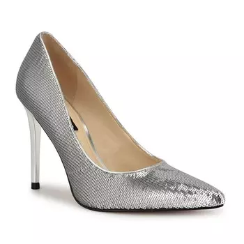 Женские туфли на каблуке Nine West Fresh, цвет Silver Sequin