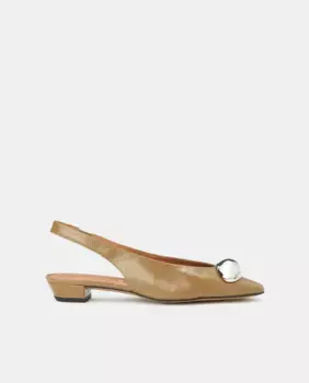 Женские туфли на каблуке с ремешком Latouche, оливковый