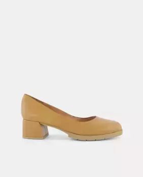 Женские туфли на каблуке с резиновой платформой Latouche, цвет 730 Camel